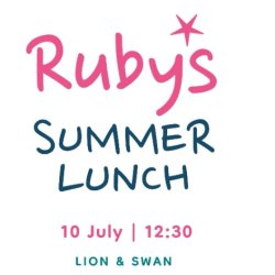 Ruby's Summer Lunch Fundraiser
