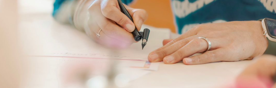Christmas Calligraphy Workshop with Jodie Rose Calligraphy