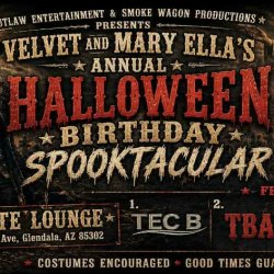 Velvet and Mary Ella's Annual Halloween Birthday Spooktacular