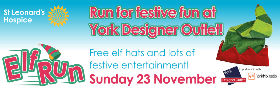 Elf Run at the York Designer Outlet 2025