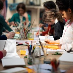 The Wild Willow Art Club: Sun Printing & Spice Magic Paintings