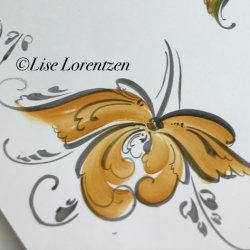 Brush Control with a Detail Brush- Foundations in Stroke Work Series - Detailing and Line Work of Rosemaling