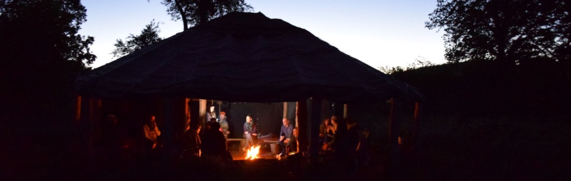 Beowulf: Hugh Lupton at Moor Barton Wilding