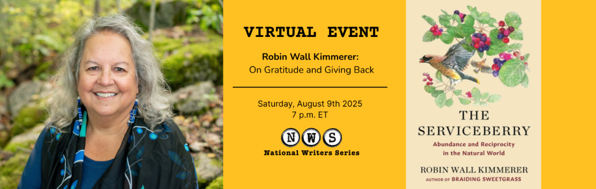 Robin Wall Kimmerer: On Gratitude and Giving Back (Virtual)