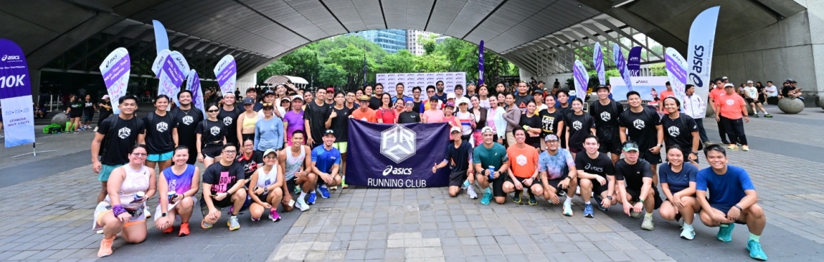 ASICS Running Club – Blue  Elephant Pop up