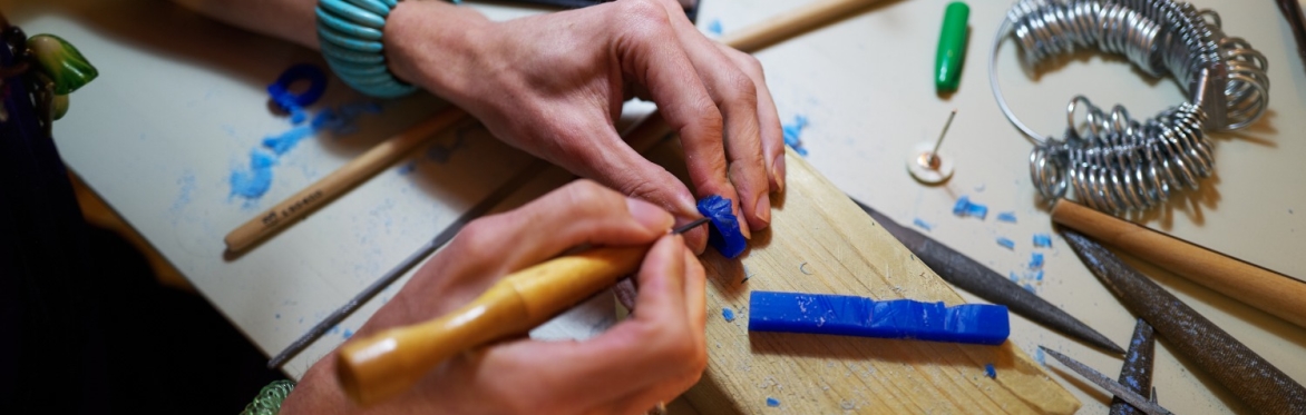 Lost Wax Carving Jewellery Making Workshop - with Ania Wawrzkowicz