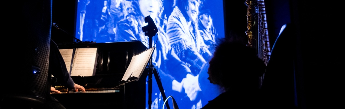 live accompaniment for silent film by Stephen Horne and Elizabeth-Jane Baldry