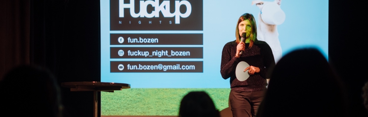 Fuckup Night Brixen | Vol. 01