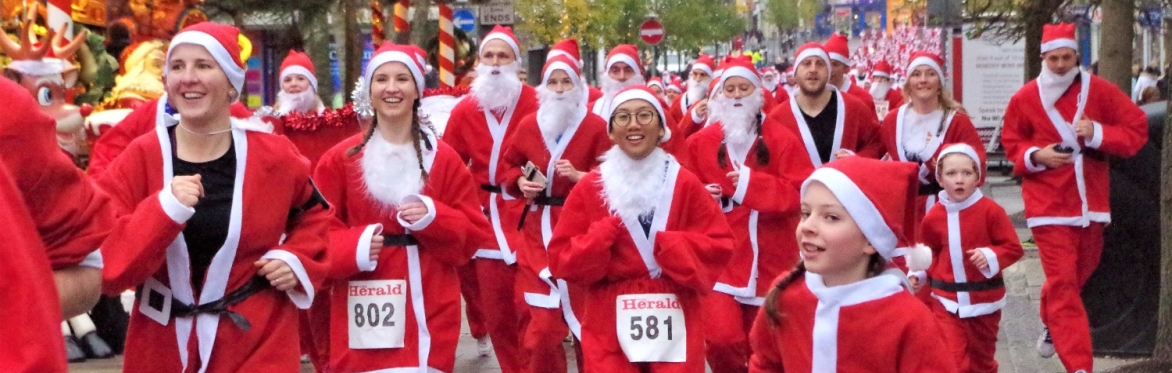 Plymouth Santa Fun Run