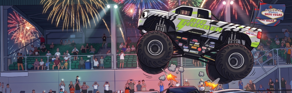 Sun 1st November 2026 FIREworks & big THUNDER monster truck