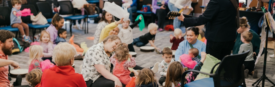 Preschool Music Time at The Howey Library