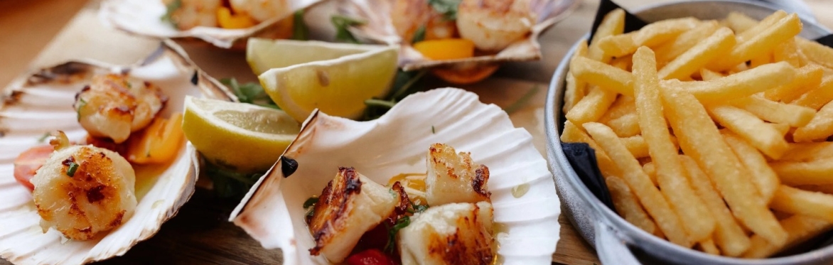 Sicilian White Wine & Seafood Platter
