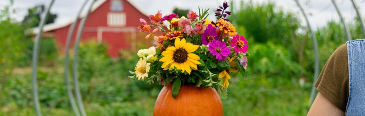 Pumpkins & Petals: A Fall Floral Arranging Class