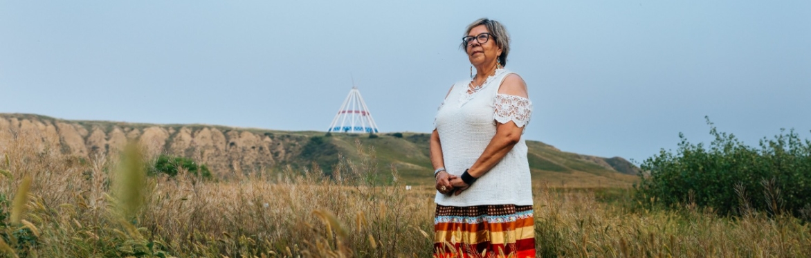 Sharing Stories at the Saamis Tepee with Brenda Mercer