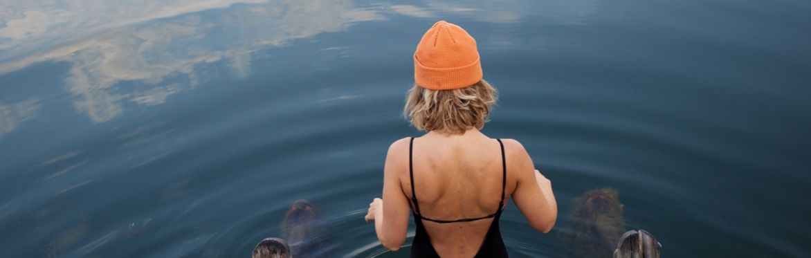 Yoga und Eisbaden