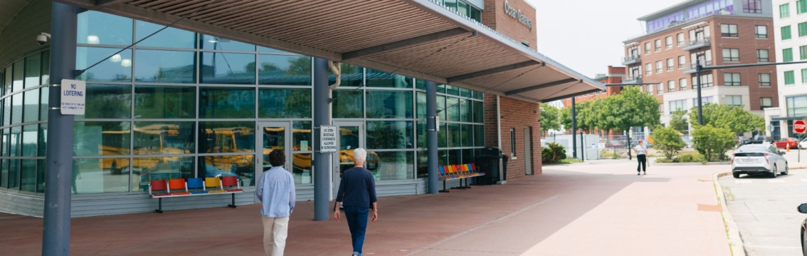 Visitor Info Center at Ocean Gateway. Photo by Andy Austin
