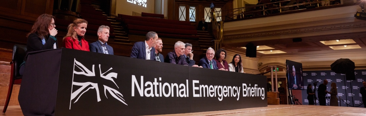 National Emergency Briefing screening and B Local Scotland purpose workshop