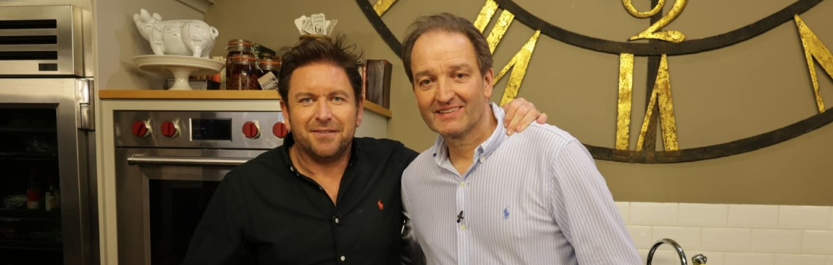 Galton on ITV's Saturday Morning with James Martin