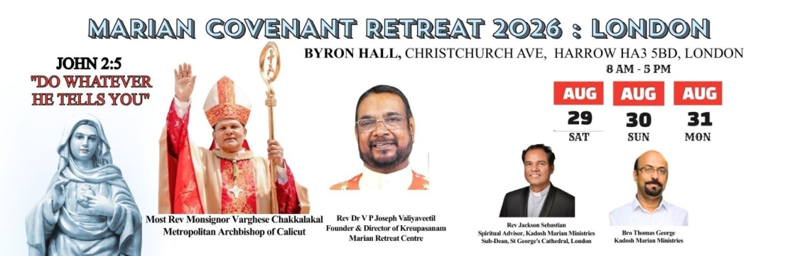 MARIAN COVENANT RETREAT 2026 : LONDON