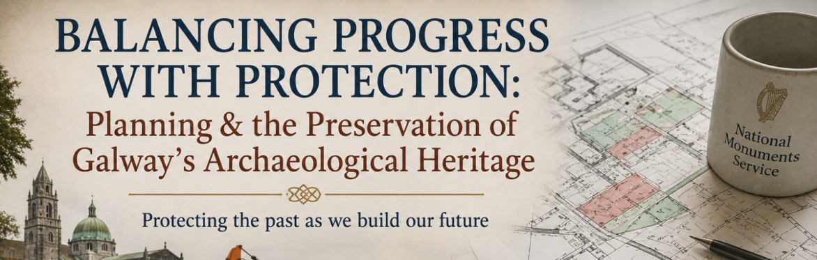 Balancing Progress with Protection: Planning & the Preservation of Galway's Archaeological Heritage - Aug 22, 5-6PM