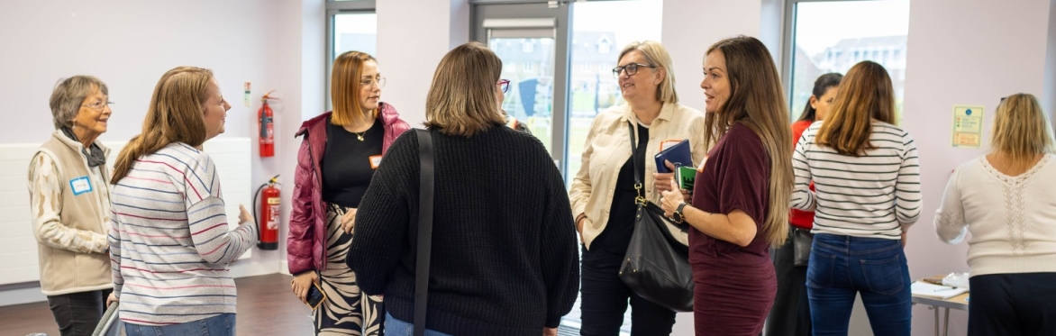 group in conversation