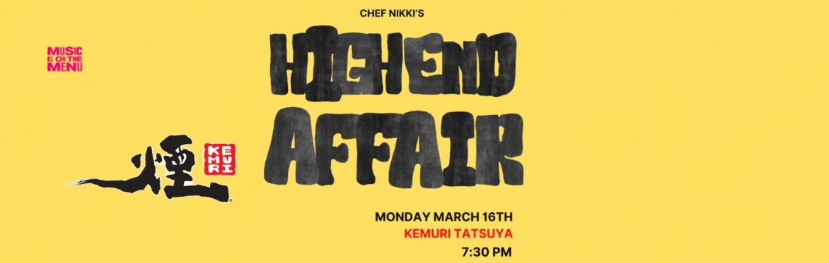 CHEF NIKKI STEWARD KEMURI TATSUYA
