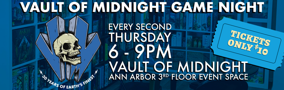 GAME NIGHT ANN ARBOR - NOVEMBER 2026