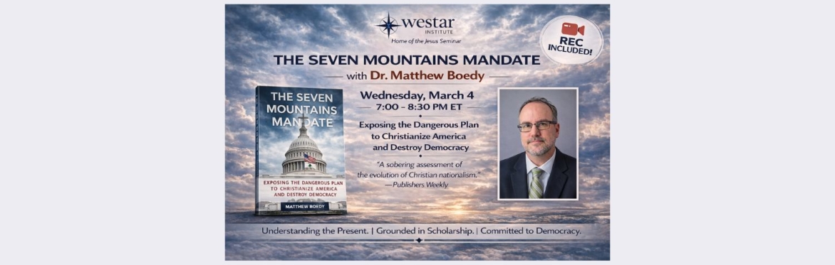 The Seven Mountains Mandate with author Dr. Matthew Boedy