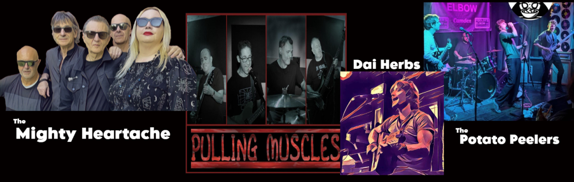 The Potato Peelers + Pulling Muscles + The Mighty Heartache +  Dai Herbs