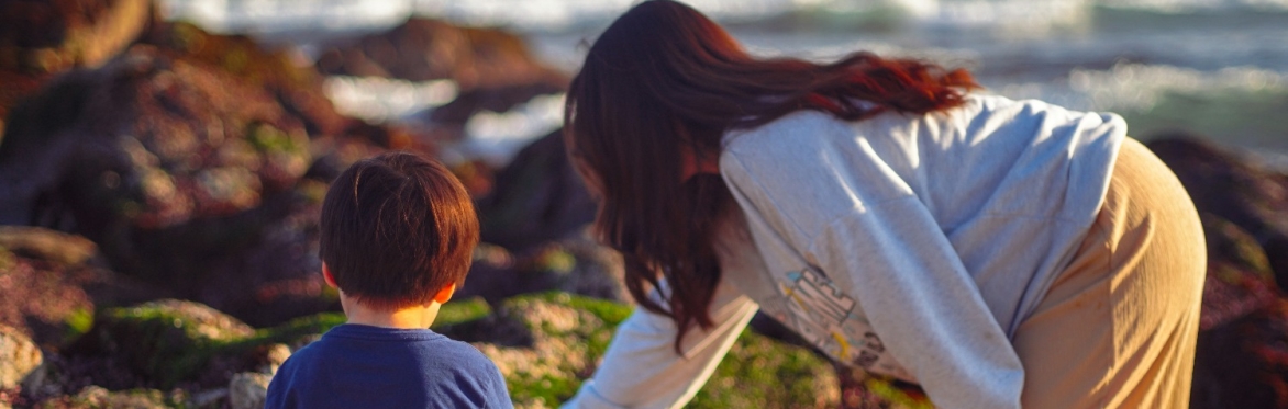 https://unsplash.com/photos/a-woman-and-a-child-on-a-rocky-beach-rwycf37e0VQ