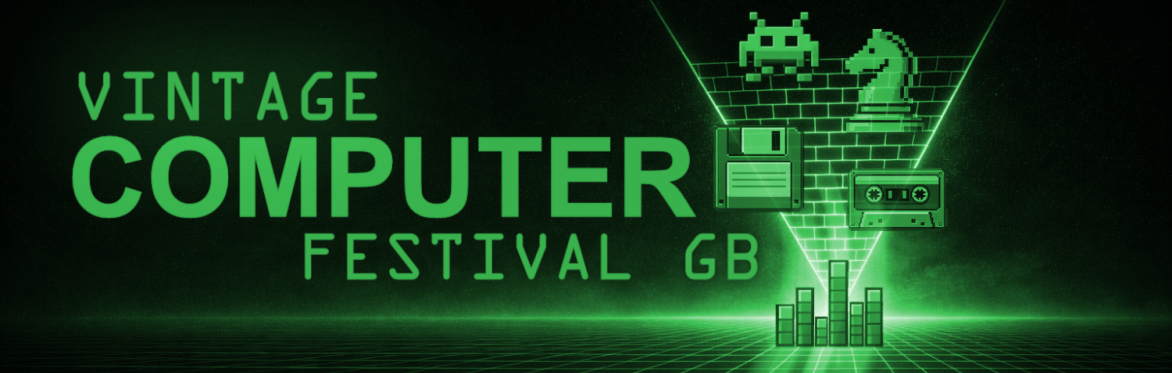 Vintage Computer Festival GB Logo (c) Raven & Tower