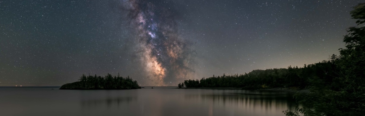Milky Way over Lake Superior