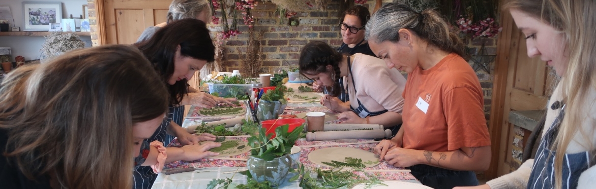 Nature Inspired Mug Making Pottery Workshop with Twig Ceramics