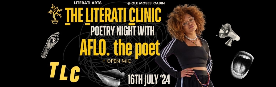 TLC Poetry Night with AFLO. the poet