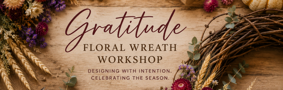 Fall Equinox Floral Wreath Workshop