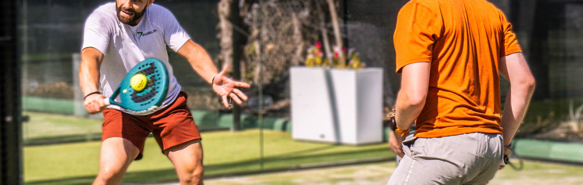 Free Intro to padel on Tuesday from 9-10 pm.