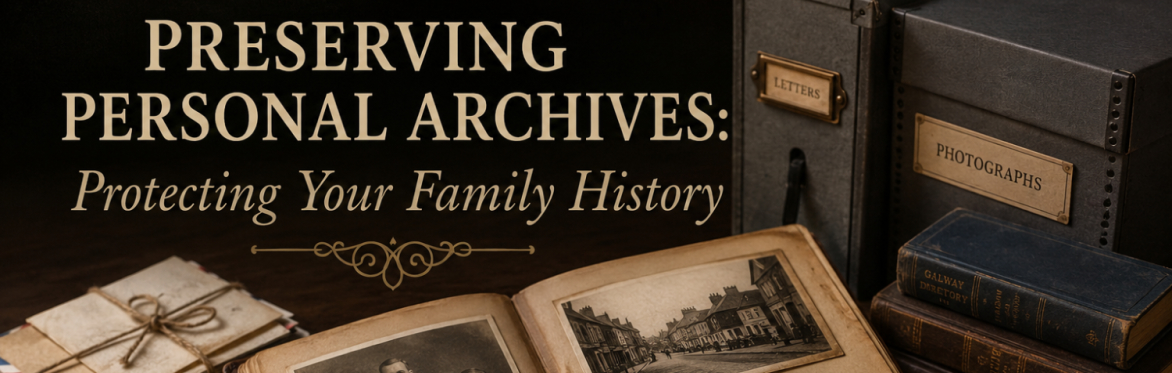 Preserving Personal Archives: Protecting Your Family History - Kieran Hoare - Saturday 22 August 2026, 4:00 PM – 5:00 PM