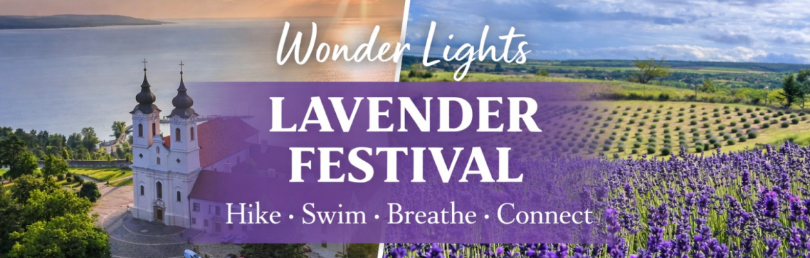 Wonder Lights Lavander Festival: Hike - Swim - Breath and Connect