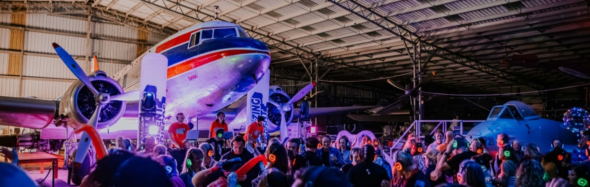 Retro Silent Disco - Queensland Air Museum - Caloundra