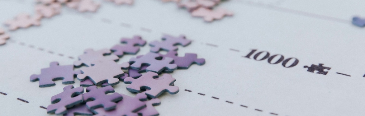 Sorted puzzle pieces