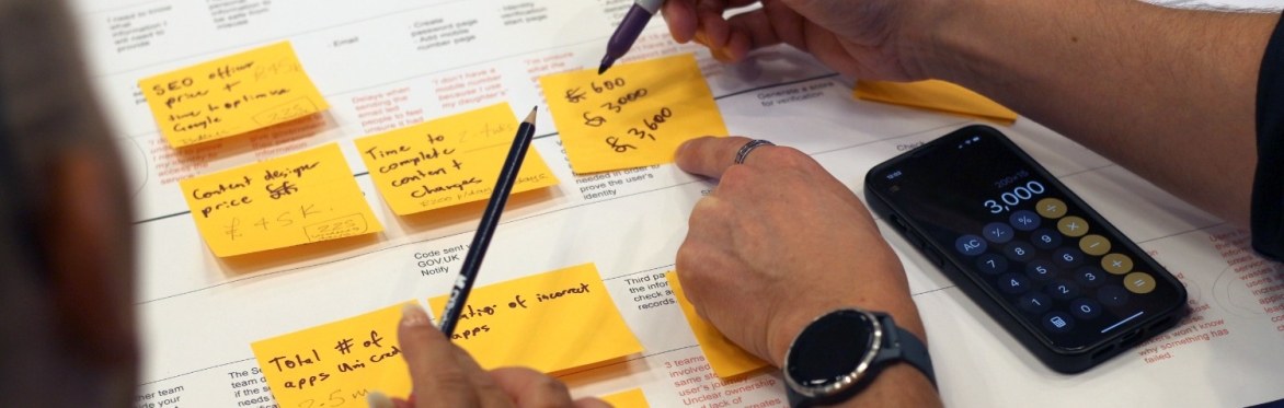 Money talks: Estimating the cost and value of service design - 1 day, online training course - £350