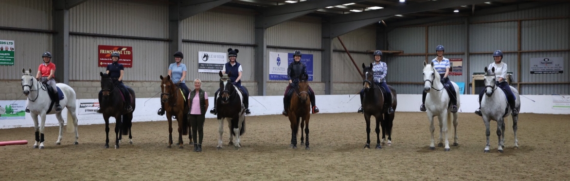Training Camp with Caroline Meads BHSI and Claire Dodson Stage 4 Complete Senior Coach