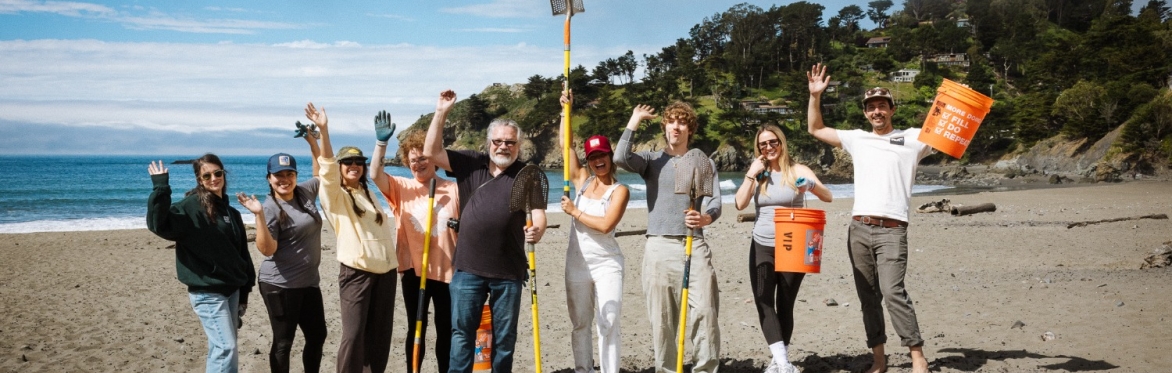 Volunteer Morning at Muir Beach with B Local Bay Area