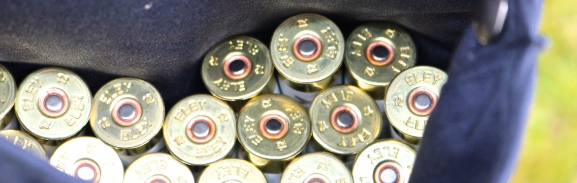 Two Smoking Barrels Clay Pigeon Shoot