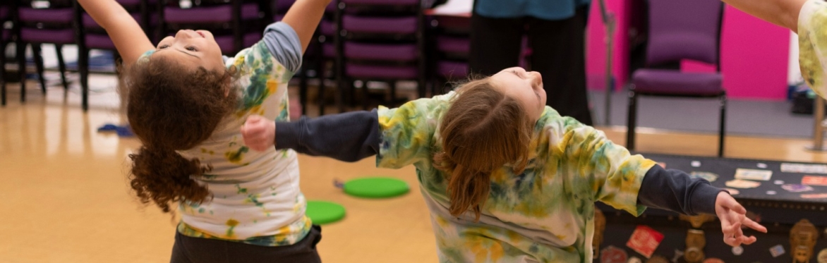 Stepping Into Our Own Story!  SEND session with Thunk-It Theatre at York Explore.