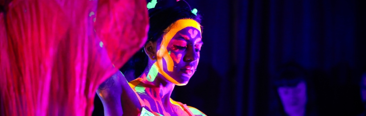 Neon Naked: UV Life Drawing