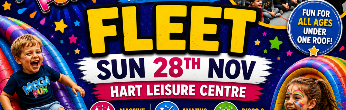 Fleet  Mega Fun Day - Sun 28th Nov