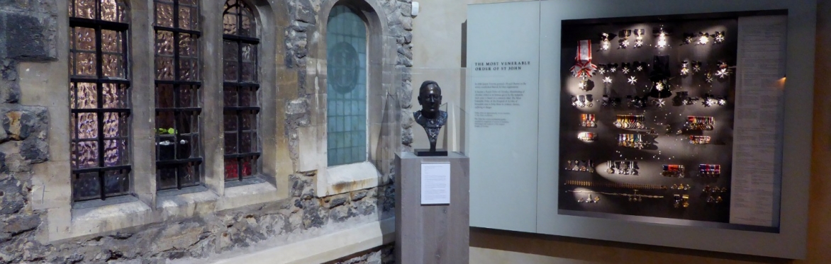 A conducted tour of Museum of the Order of St John, Clerkenwell