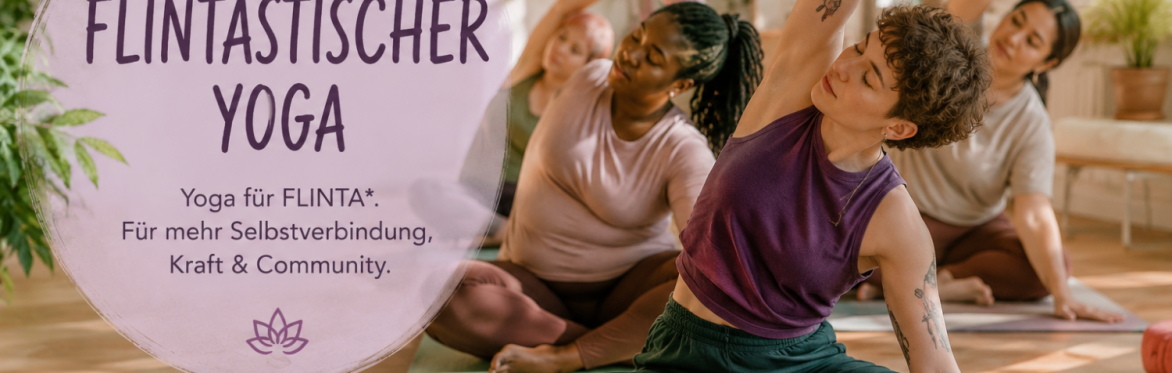 FLINTA* Personen im yoga Raum