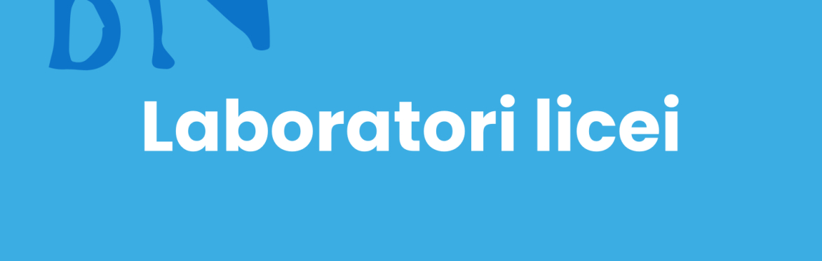 Laboratori pomeridiani - Licei - a.s. 2023/2024